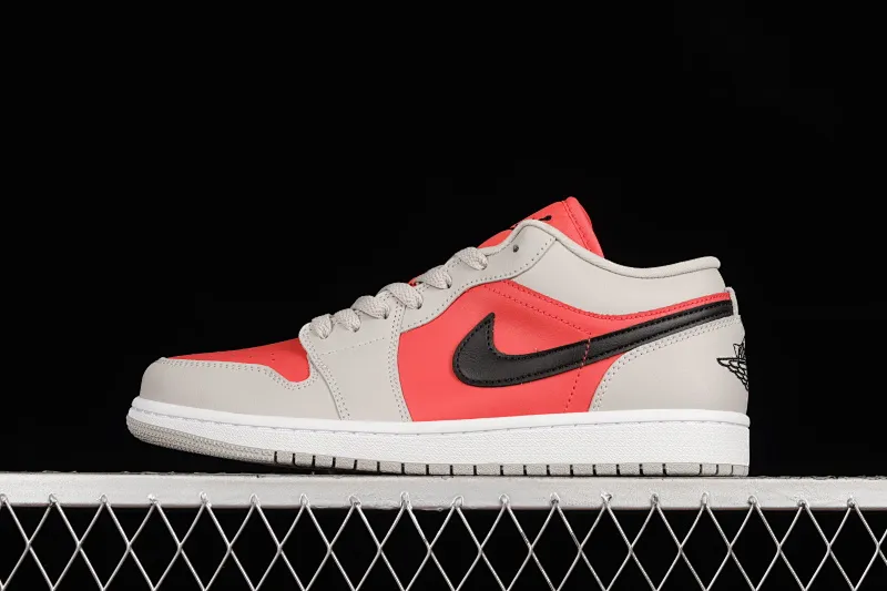 All categories Air Jordan Jordan series basketball shoes Air Jordan 1 Low G version pure original Air Jordan Low "Light Iron Ore" AJ1 Joe 1 gray pink low-top cultural sneakers DC0774-060